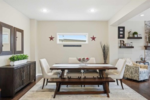 26 Sage Valley Mews Nw, Calgary, AB - Indoor Photo Showing Dining Room