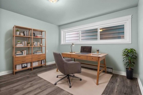 67 Hooke Road Sw, Calgary, AB - Indoor Photo Showing Office