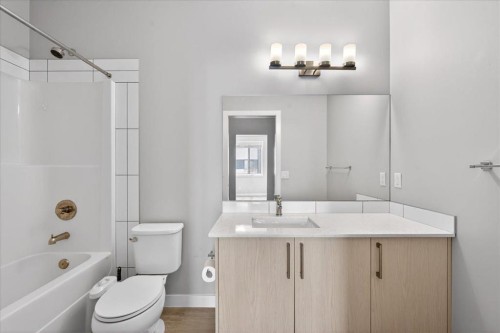 123-123 Redstone Crescent Ne, Calgary, AB - Indoor Photo Showing Bathroom