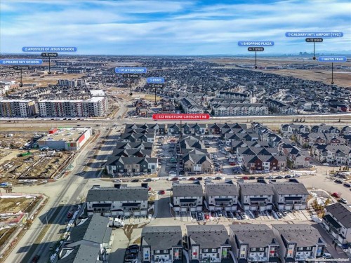 123-123 Redstone Crescent Ne, Calgary, AB - Outdoor With View