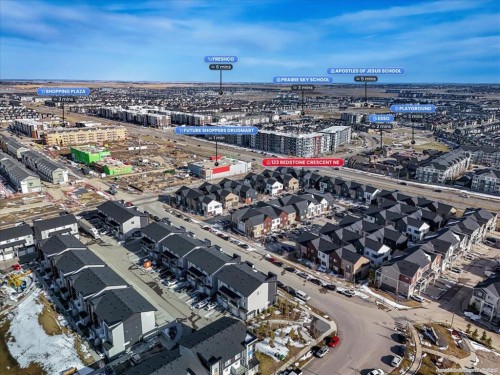 123-123 Redstone Crescent Ne, Calgary, AB - Outdoor With View