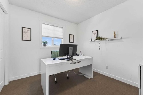 50 Silverado Plains Circle Sw, Calgary, AB - Indoor Photo Showing Office