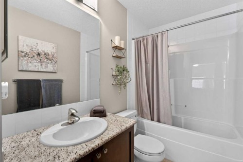 50 Silverado Plains Circle Sw, Calgary, AB - Indoor Photo Showing Bathroom