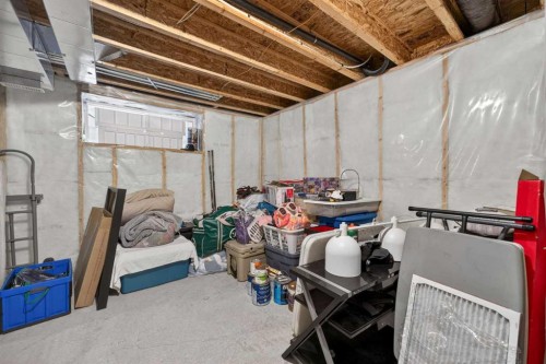 50 Silverado Plains Circle Sw, Calgary, AB - Indoor Photo Showing Basement