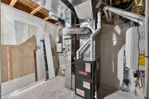 50 Silverado Plains Circle Sw, Calgary, AB - Indoor Photo Showing Basement