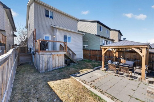 50 Silverado Plains Circle Sw, Calgary, AB - Outdoor With Deck Patio Veranda With Exterior