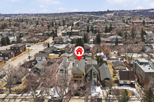 2311 6 Avenue Nw, Calgary, AB - Outdoor With View