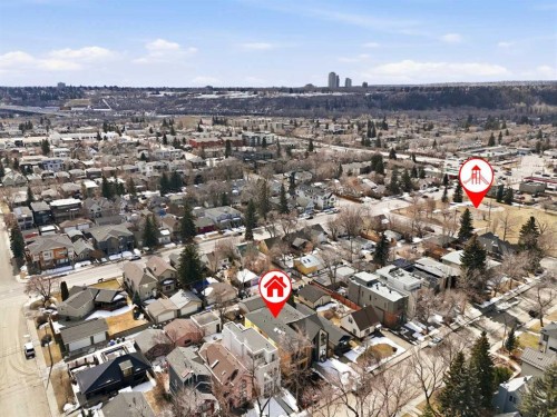 2311 6 Avenue Nw, Calgary, AB - Outdoor With View