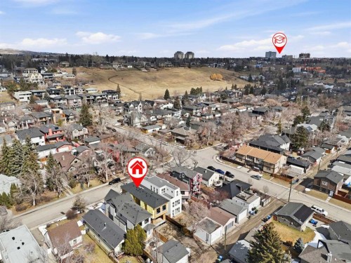 2311 6 Avenue Nw, Calgary, AB - Outdoor With View