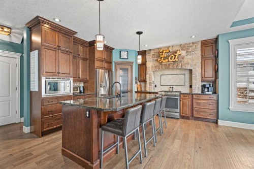 131 Auburn Sound View Se, Calgary, AB - Indoor Photo Showing Kitchen With Stainless Steel Kitchen With Upgraded Kitchen