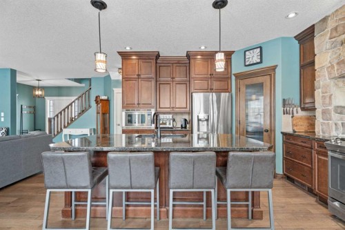 131 Auburn Sound View Se, Calgary, AB - Indoor Photo Showing Kitchen With Stainless Steel Kitchen With Upgraded Kitchen