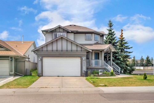 171 Willowbrook Drive Nw, Airdrie, AB - Outdoor With Facade