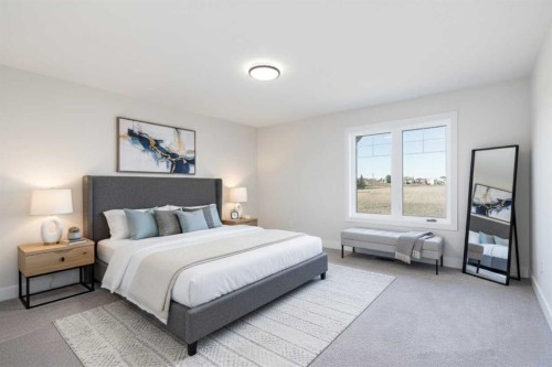 1903 Mccaskill Drive, Crossfield, AB - Indoor Photo Showing Bedroom