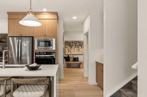 103 Silver Spruce Grove, Calgary, AB - Indoor Photo Showing Kitchen
