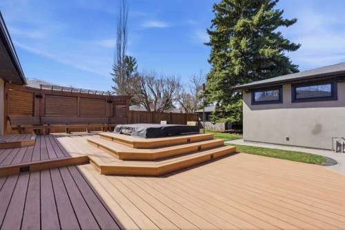 1907 Kelwood Drive Sw, Calgary, AB - Outdoor With Deck Patio Veranda With Exterior