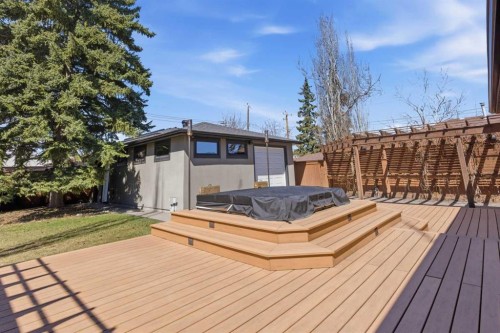 1907 Kelwood Drive Sw, Calgary, AB - Outdoor With Deck Patio Veranda