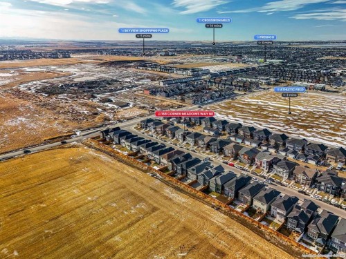 168 Corner Meadows Way Ne, Calgary, AB - Outdoor With View