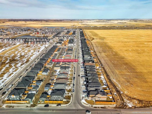 168 Corner Meadows Way Ne, Calgary, AB - Outdoor With View