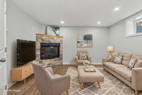 43 Sage Hill Way Nw, Calgary, AB - Indoor Photo Showing Living Room