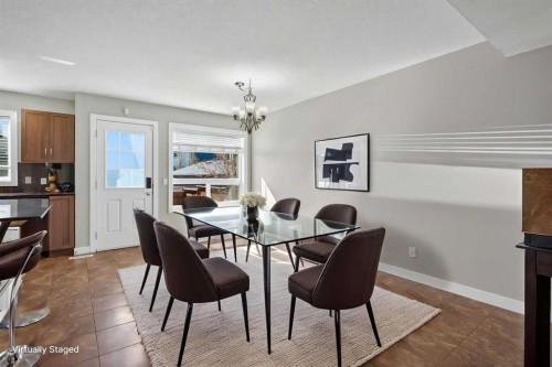43 Sage Hill Way Nw, Calgary, AB - Indoor Photo Showing Dining Room