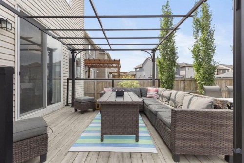 1 Osborne Common Sw, Airdrie, AB - Outdoor With Deck Patio Veranda With Exterior