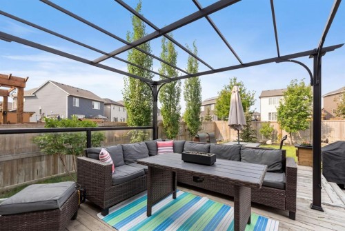 1 Osborne Common Sw, Airdrie, AB - Outdoor With Deck Patio Veranda With Exterior