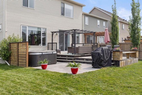 1 Osborne Common Sw, Airdrie, AB - Outdoor With Deck Patio Veranda