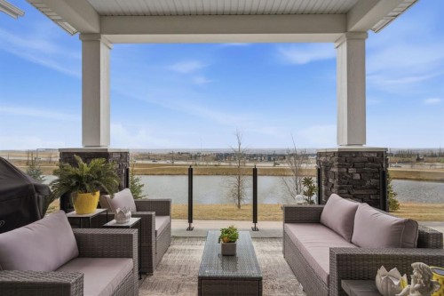 408 Crestridge Common Sw, Calgary, AB - Outdoor With Deck Patio Veranda With View With Exterior