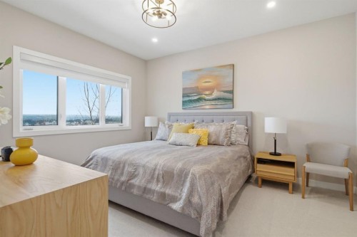 408 Crestridge Common Sw, Calgary, AB - Indoor Photo Showing Bedroom