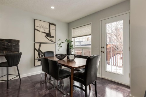 82 Hidden Ridge View Nw, Calgary, AB - Indoor Photo Showing Dining Room