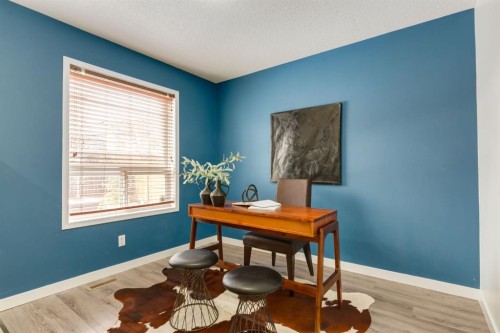 82 Hidden Ridge View Nw, Calgary, AB - Indoor Photo Showing Office