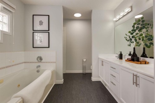 82 Hidden Ridge View Nw, Calgary, AB - Indoor Photo Showing Bathroom