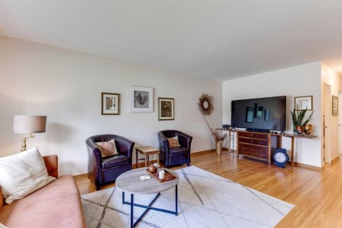 1333 Rosehill Drive Nw, Calgary, AB - Indoor Photo Showing Living Room