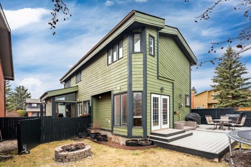 2608 Deer Side Drive Se, Calgary, AB - Outdoor With Deck Patio Veranda