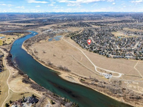 2608 Deer Side Drive Se, Calgary, AB - Outdoor With Body Of Water With View