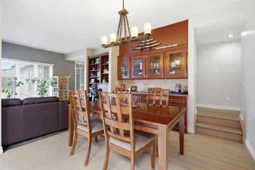 2608 Deer Side Drive Se, Calgary, AB - Indoor Photo Showing Dining Room