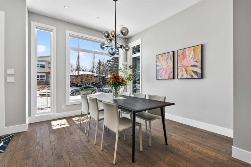 4905 21 Street Sw, Calgary, AB - Indoor Photo Showing Dining Room