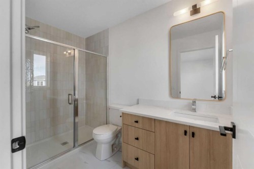 150 Belvedere Crescent Se, Calgary, AB - Indoor Photo Showing Bathroom