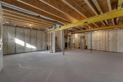 150 Belvedere Crescent Se, Calgary, AB - Indoor Photo Showing Basement