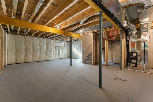 150 Belvedere Crescent Se, Calgary, AB - Indoor Photo Showing Basement