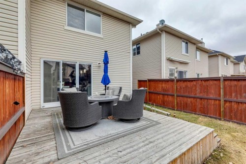 524 Cranston Drive Se, Calgary, AB - Outdoor With Deck Patio Veranda With Exterior