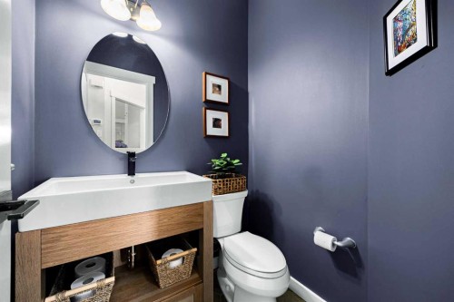 106 Evergreen Common Sw, Calgary, AB - Indoor Photo Showing Bathroom