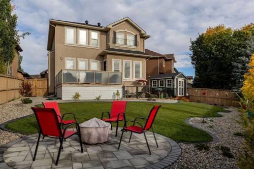 106 Evergreen Common Sw, Calgary, AB - Outdoor With Deck Patio Veranda