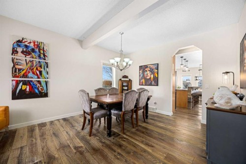 106 Evergreen Common Sw, Calgary, AB - Indoor Photo Showing Dining Room