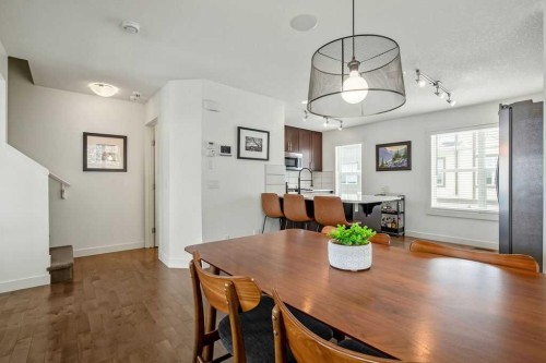 369 Mckenzie Towne Gate Se, Calgary, AB - Indoor Photo Showing Dining Room