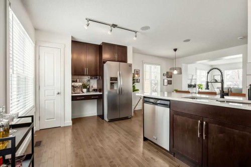 369 Mckenzie Towne Gate Se, Calgary, AB - Indoor Photo Showing Kitchen With Upgraded Kitchen