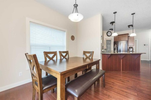 33 Evanscove Manor Nw, Calgary, AB - Indoor Photo Showing Dining Room