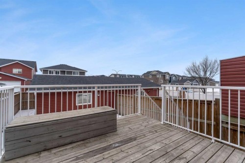 9 Redstone Common Ne, Calgary, AB - Outdoor With Deck Patio Veranda With Exterior