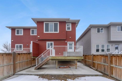 9 Redstone Common Ne, Calgary, AB - Outdoor With Deck Patio Veranda With Exterior