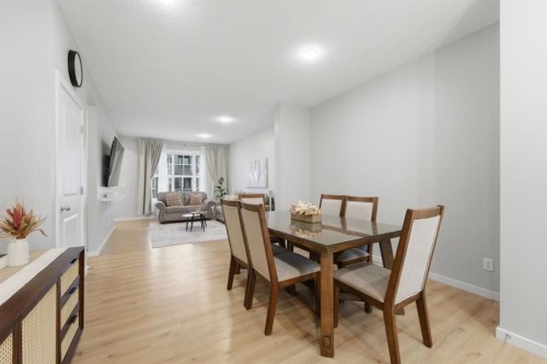34 Lavender Manor Se, Calgary, AB - Indoor Photo Showing Dining Room
